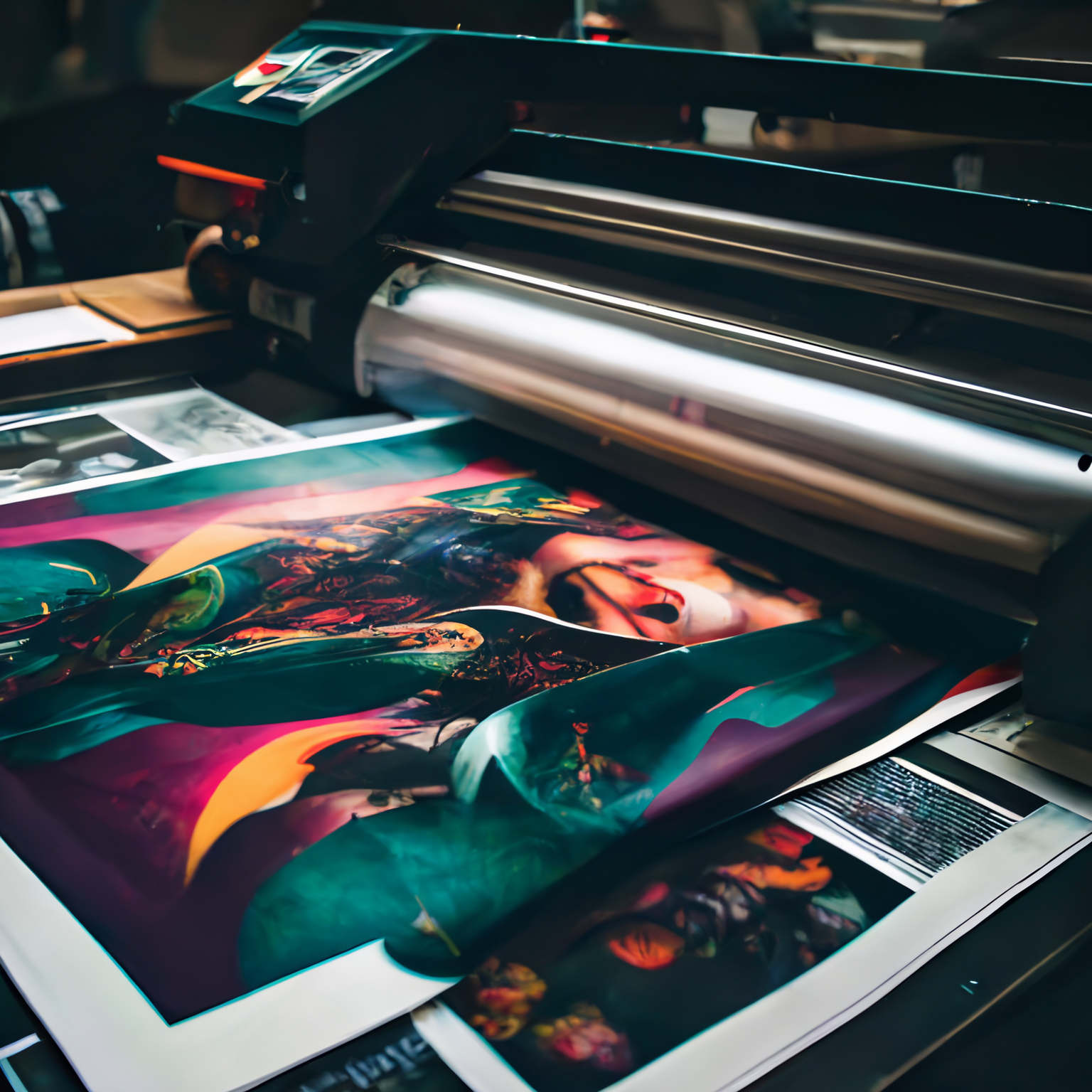 High-quality printing in marketing